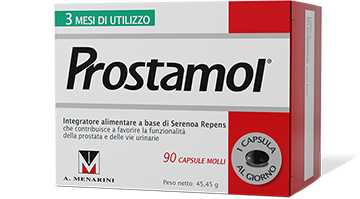 Prostamol - integratore alimentare a base di Serenoa Repens